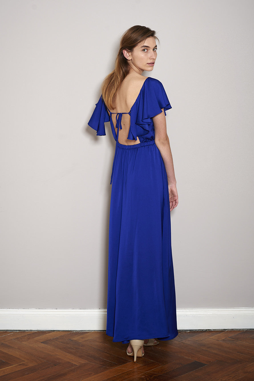 TUSKANA DRESS blue