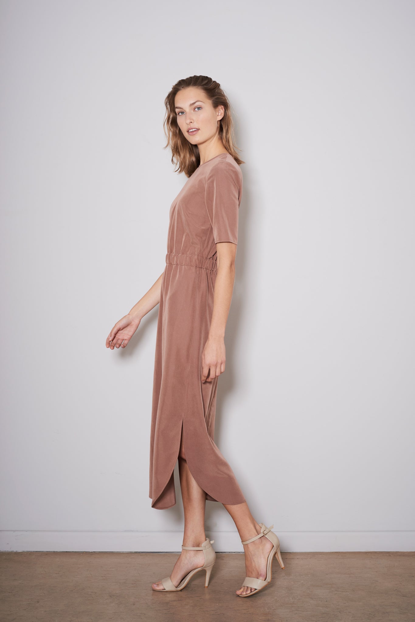 PAXTONIA EASY DRESS rust modal