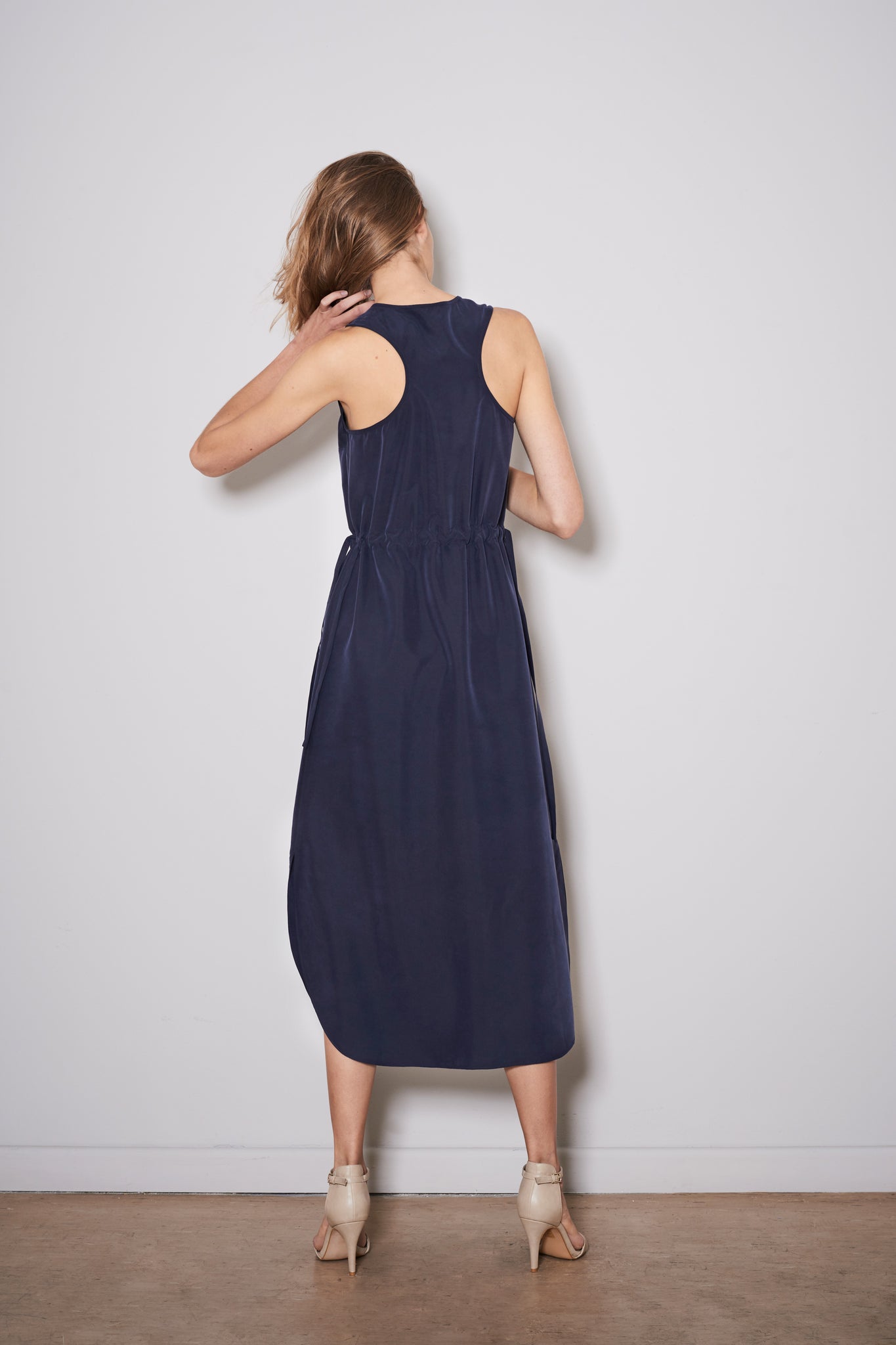 ZAVIAL DRESS dark blue modal