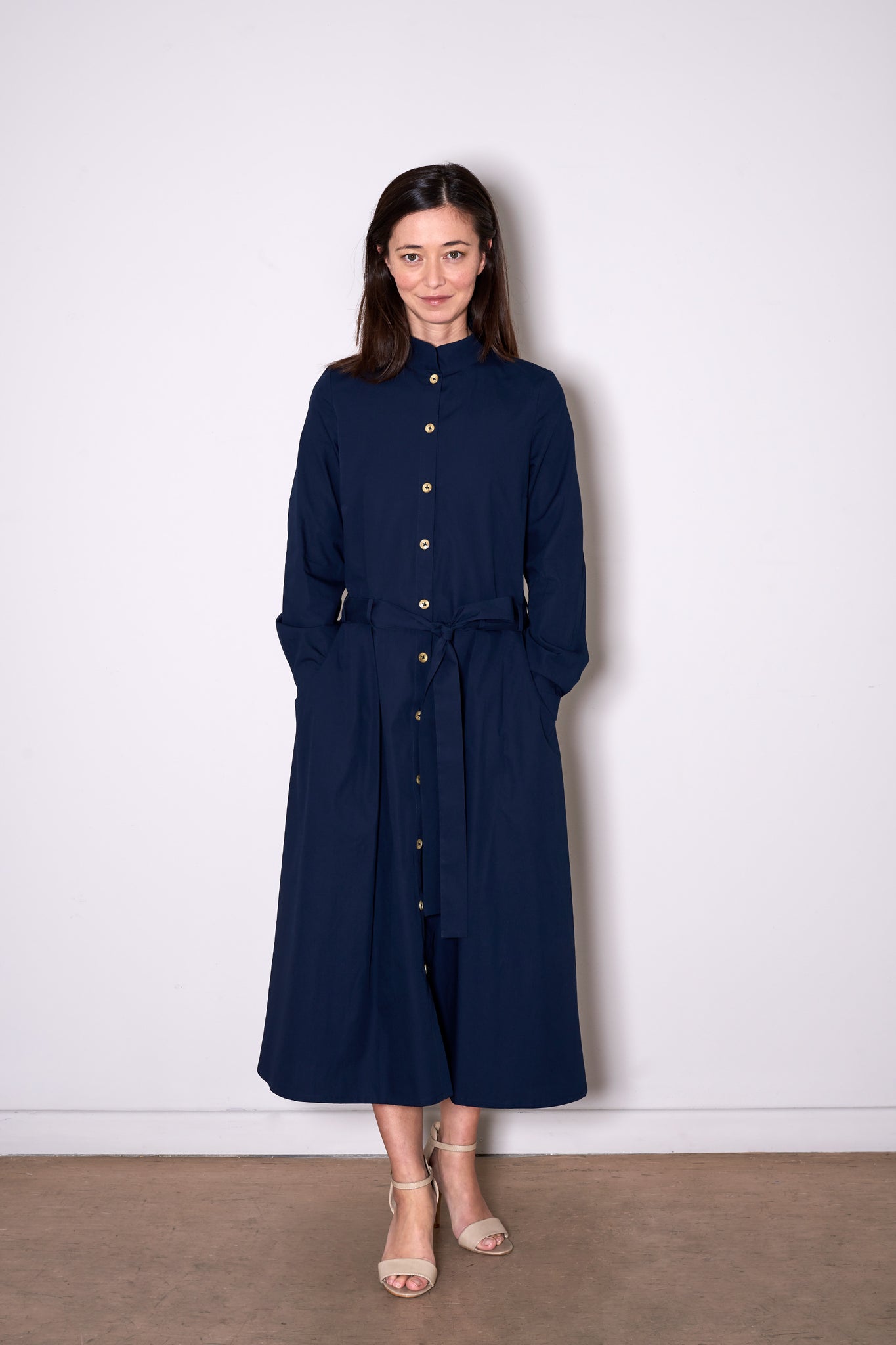 HERITAGE DRESS navy