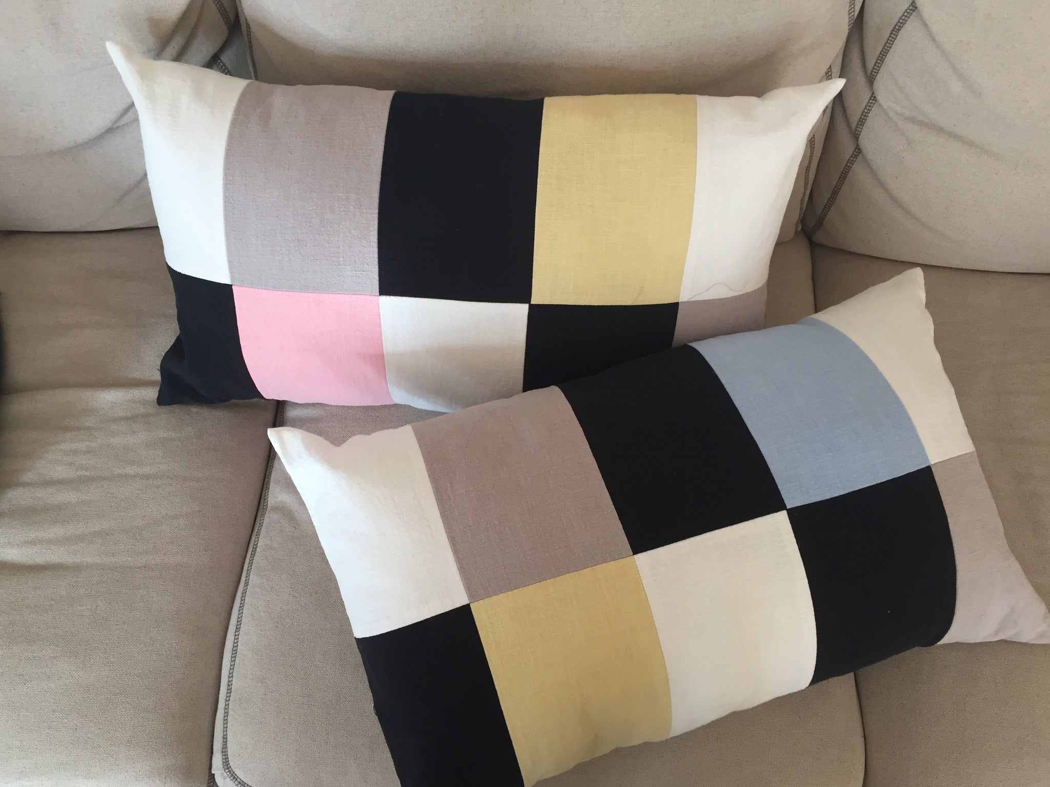 CUSHION COVER COUPLE pastell