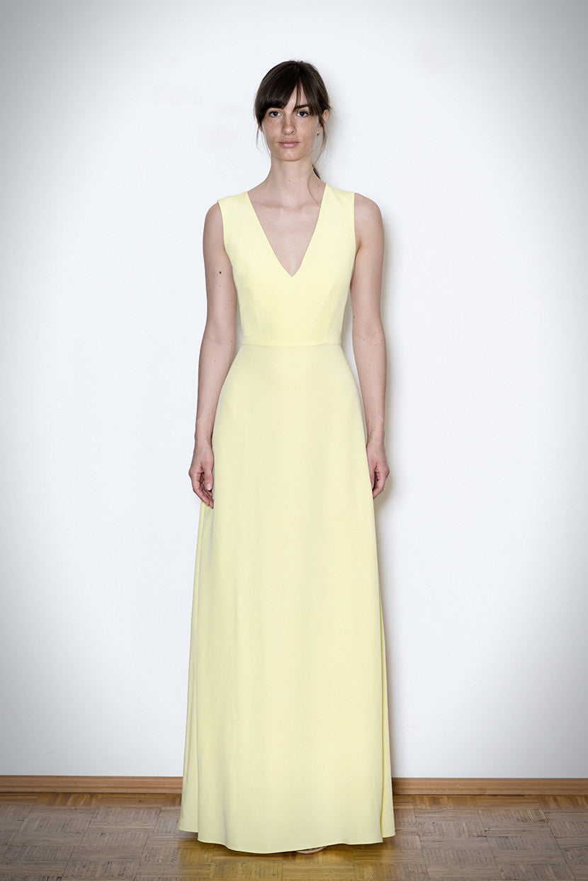 SIMPLE APHRODITE DRESS lemon