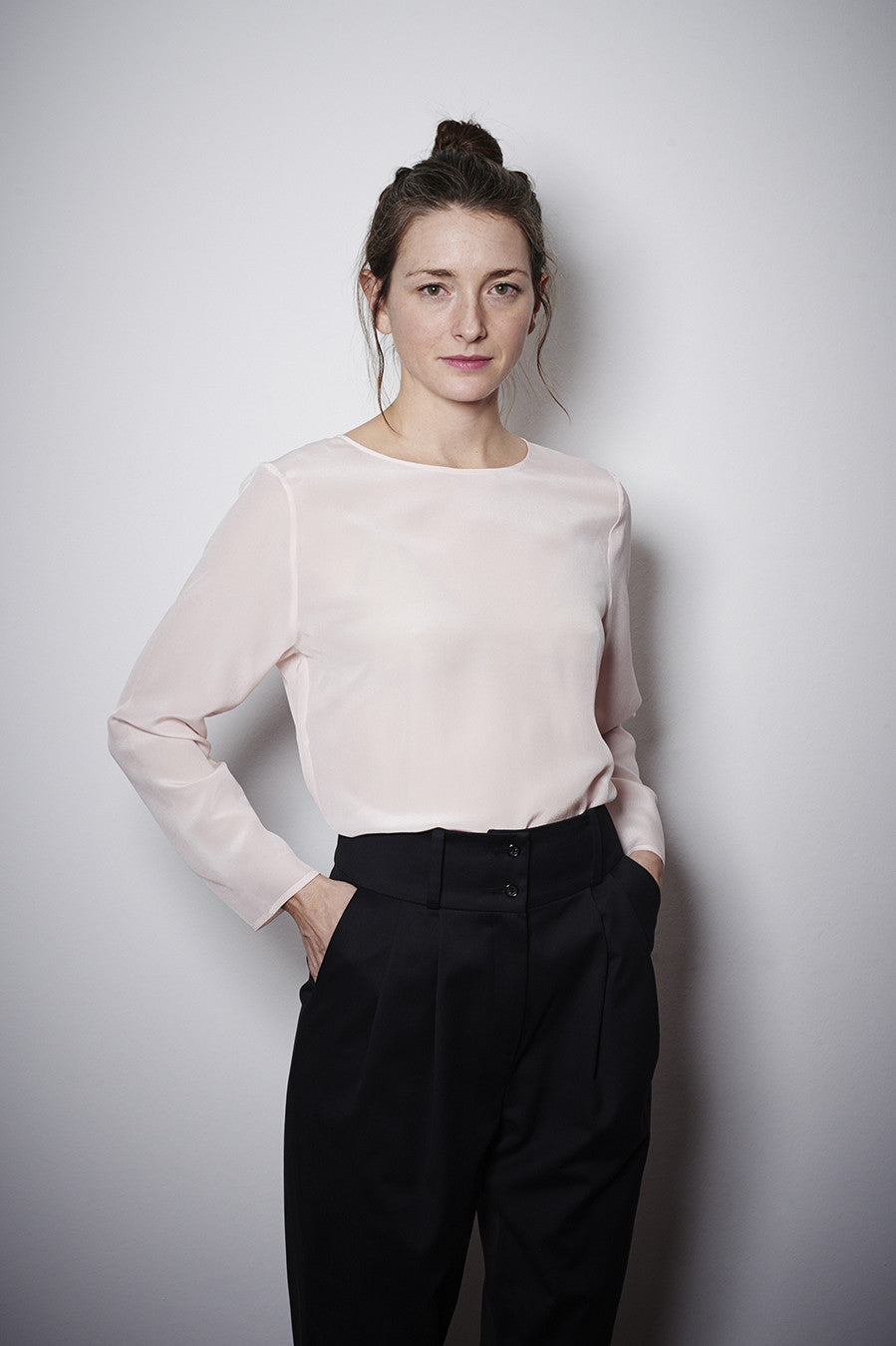 BASIC LONGSLEEVE pale rose