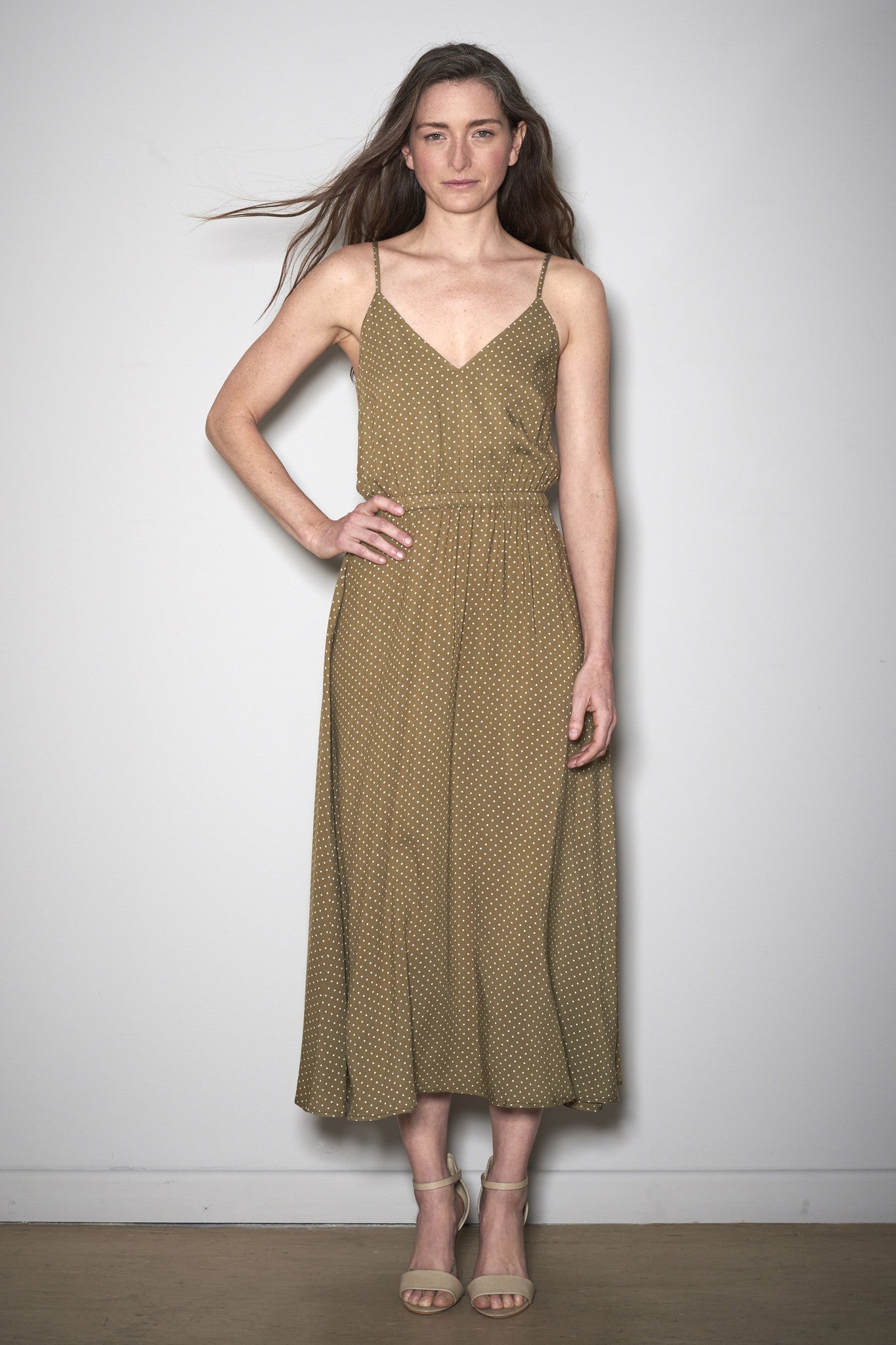 EASY SUMMER DRESS khaki