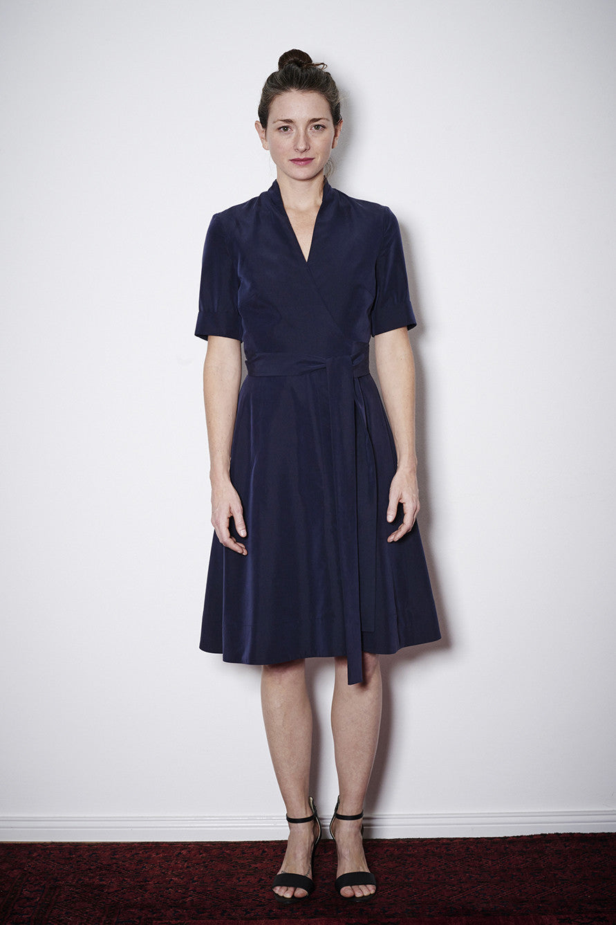 WICKELDRESS navy