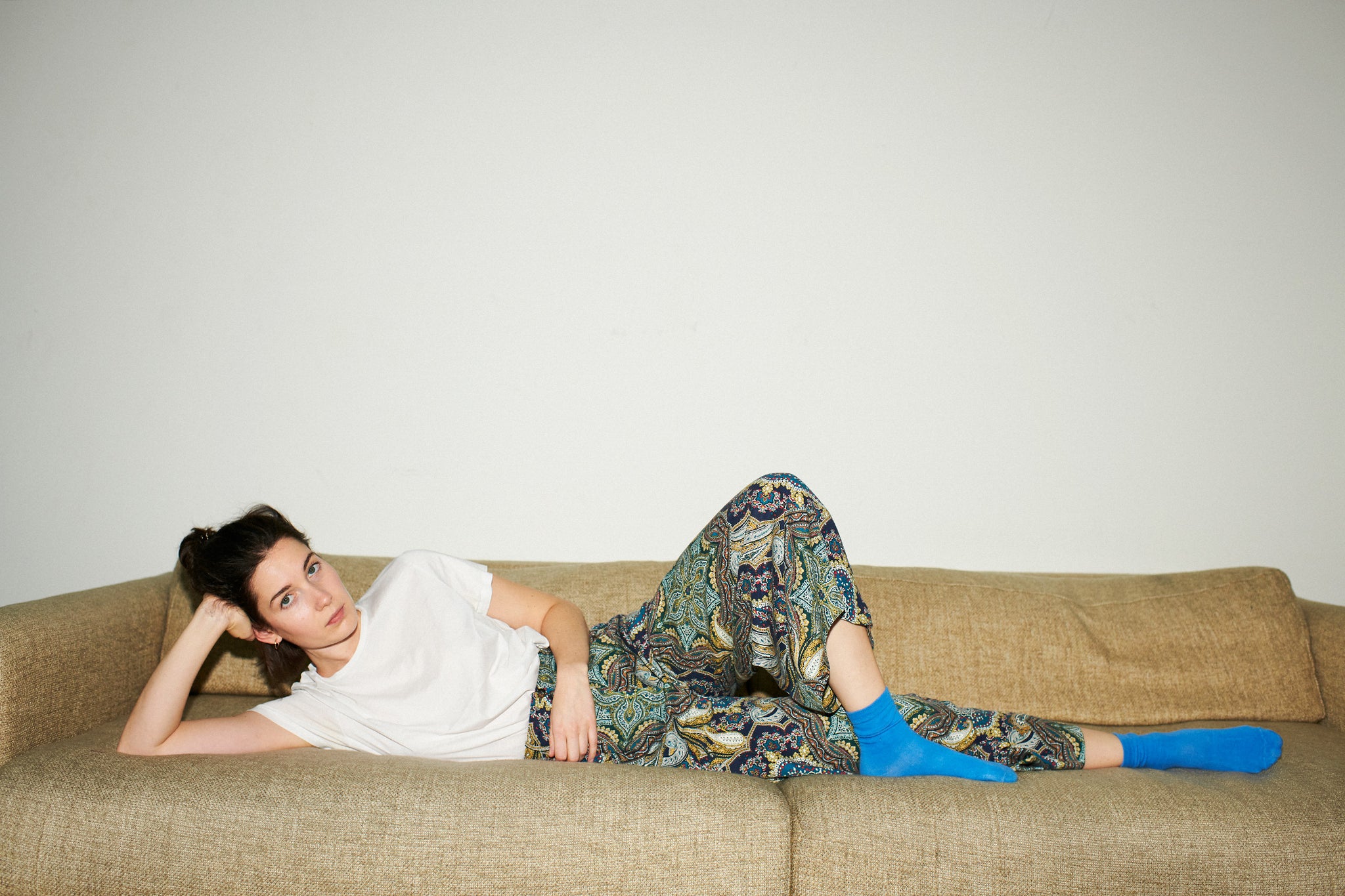 AYUMI PANTS green paisley